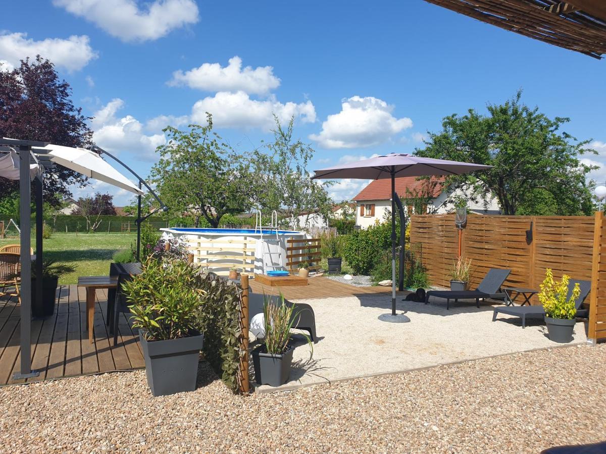 Le Heron Pourpre B&B Gastronomique Cronat Exteriör bild